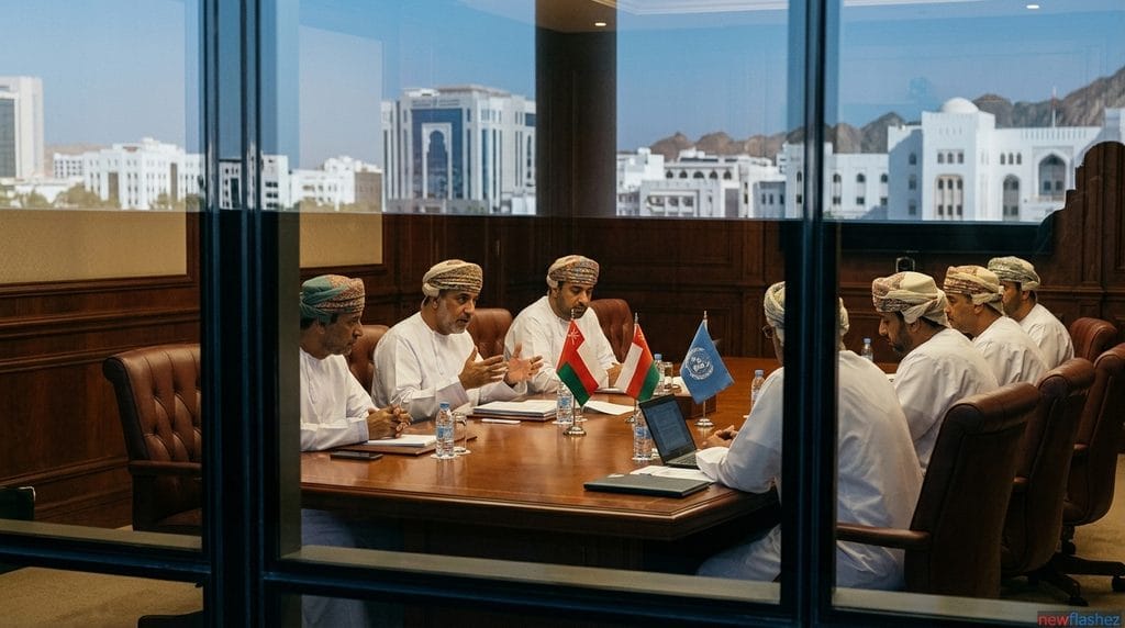 Omani diplomats meeting in Muscat to discuss mediation efforts amid heightened US Iran tensions.