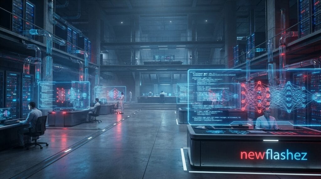 OpenAI AI Agents: Navigating Critical Safety and Misalignment Risks OpenAI AI Agents futuristic research facility and neural networks