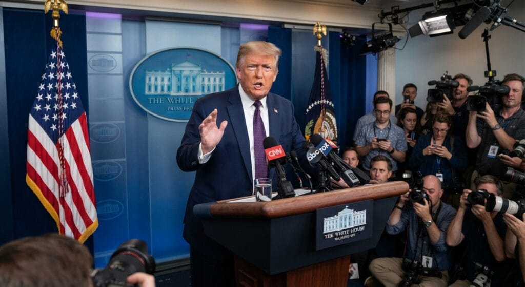Trump Officially Rejects Iran’s 7-Day Strait of Hormuz Proposal Amid Rising Tensions President Trump sternly rejects Iran’s 7-day Strait of Hormuz deal at a White House press briefing. newflashez