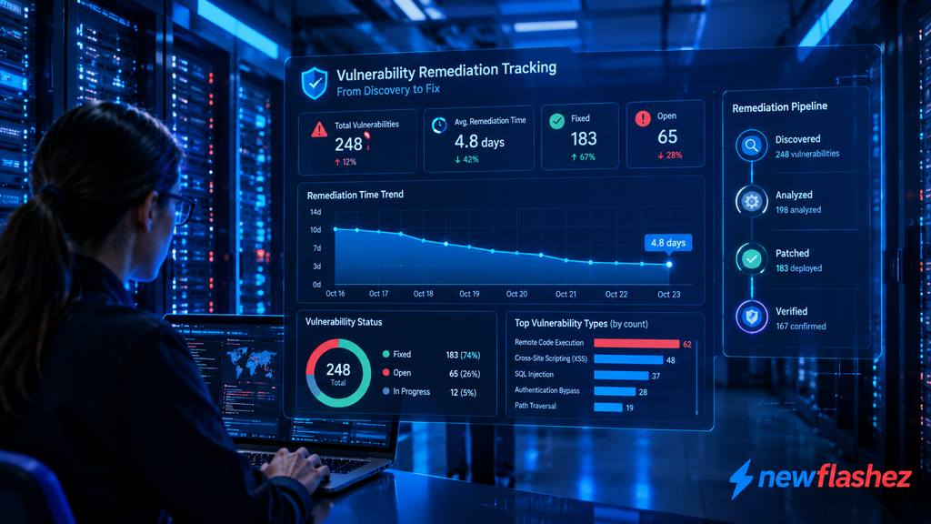AI-Discovered Software Bugs Raise Cybersecurity Risks in 2026 1 Enterprise data center managing security patching and AI vulnerability discovery risks